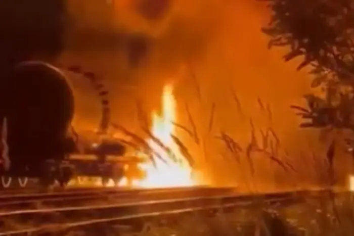 W Rosji zniszczono infrastrukturę węzłowej stacji kolejowej Twer