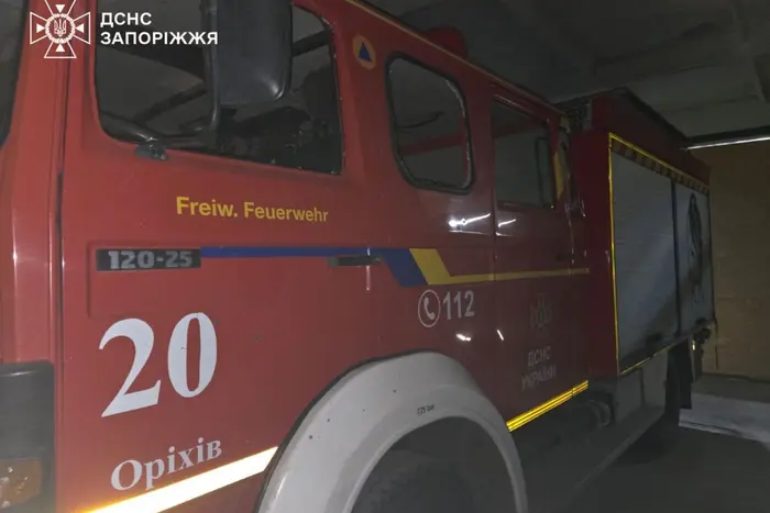 Спасателей в Запорожской области атаковали дроном: один ранен