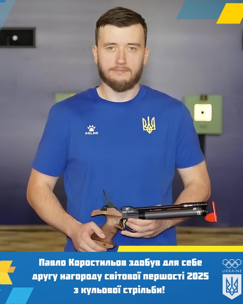 Українець Коростильов здобув бронзу на чемпіонаті світу зі стрільби у Каїрі
