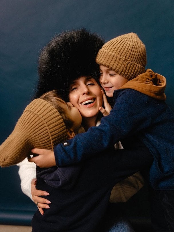 Jamala's Winter Photo Shoot: A Heartwarming Family Moment with Her Sons