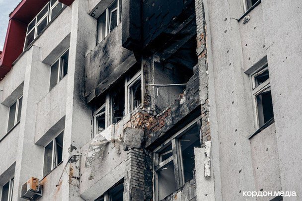 Атака дрона на Сумы