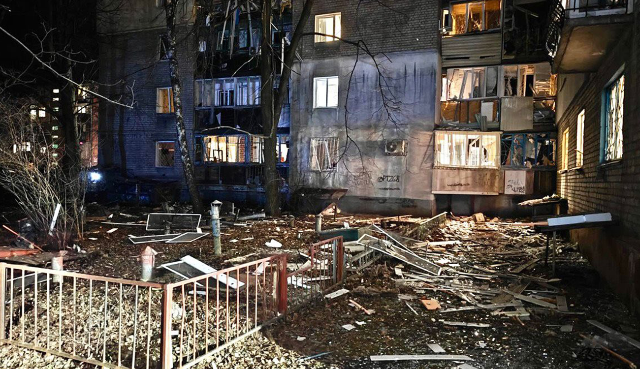 Нічна атака дронів на Україну