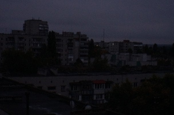 Аварийное отключение света ночью