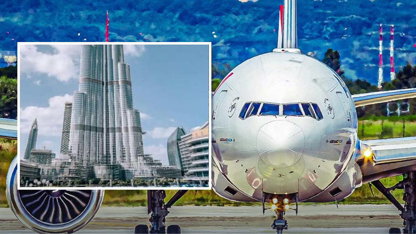 Боїнг 777 в аеропорту Дубая