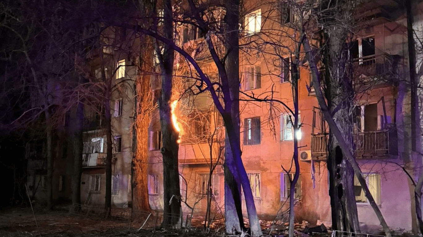 Наслідки ракетного удару по Одесі