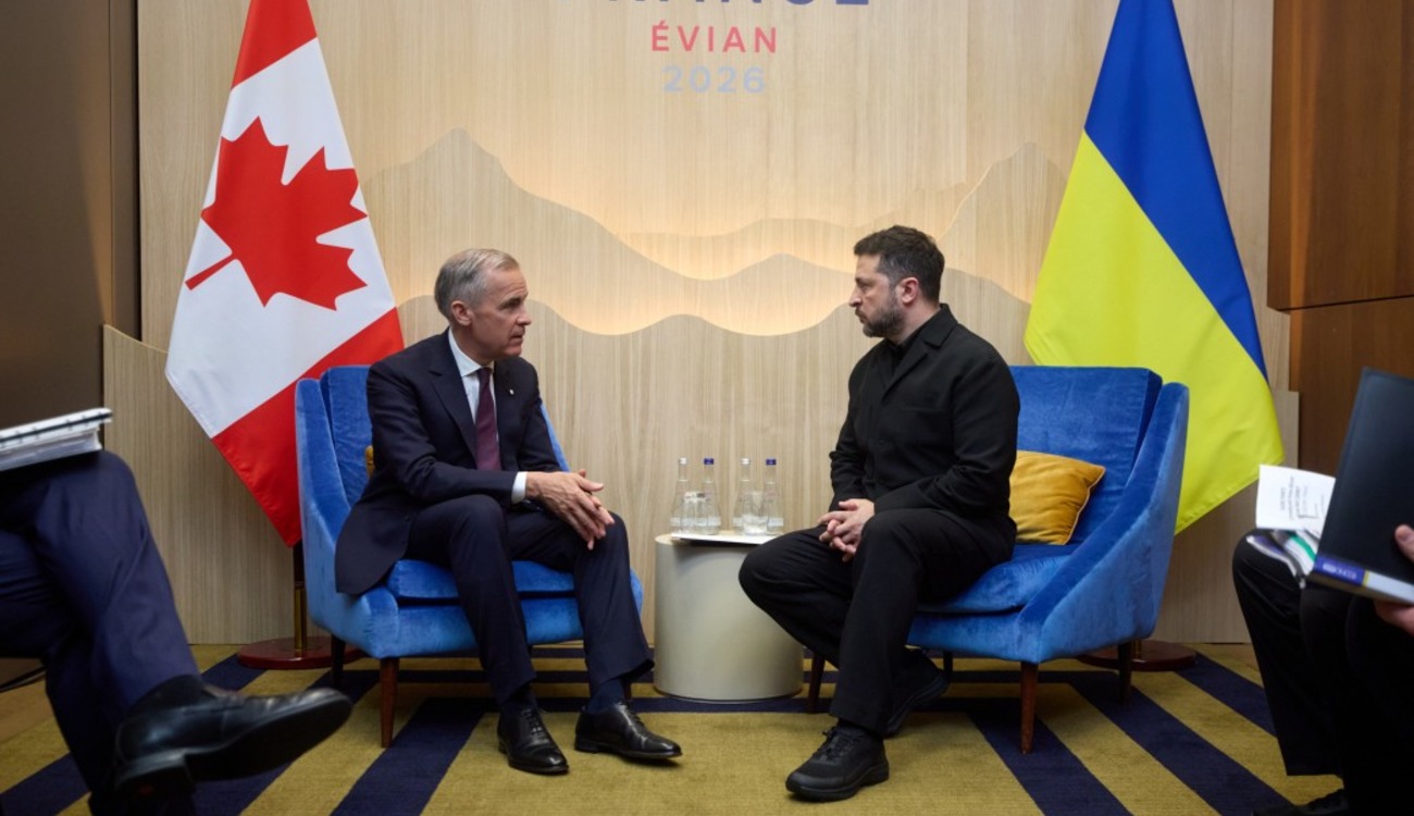 Зеленський і прем'єр Канади на G7