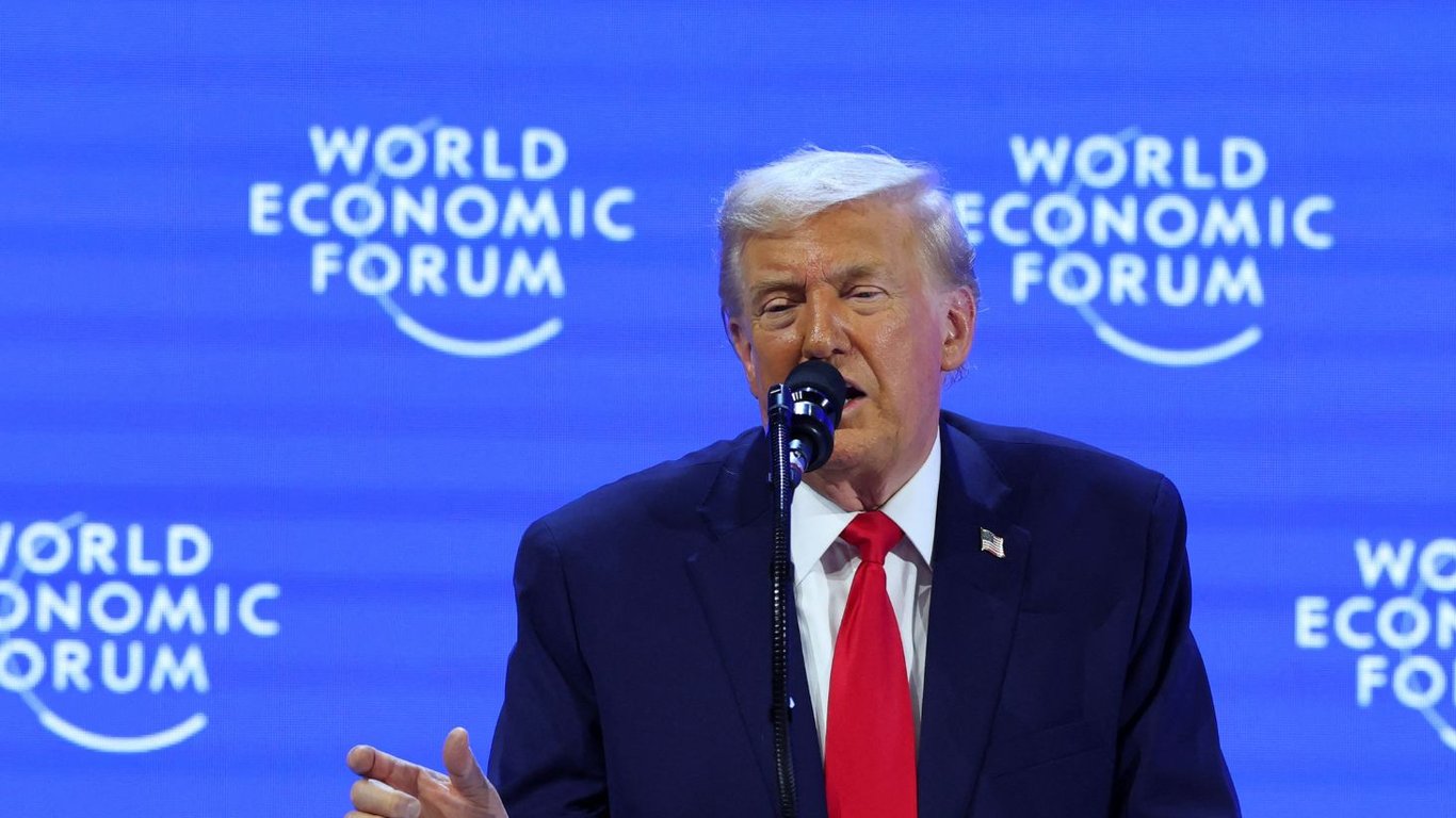 Трамп говорить про Гренландію в Давосі