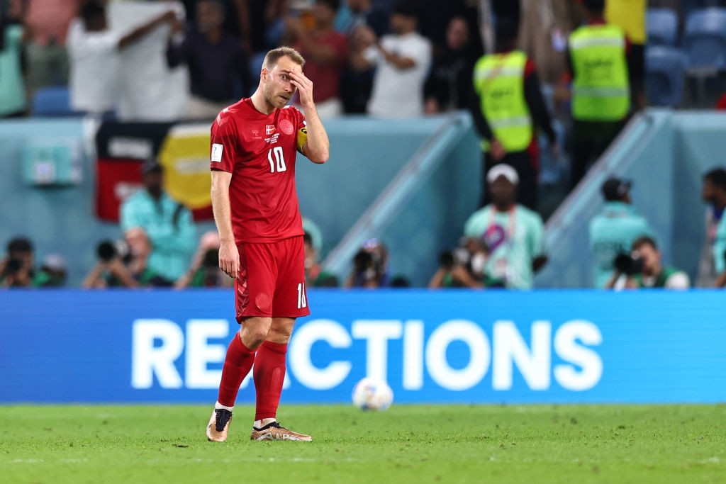 Nach Zusammenbruch im Spiel gegen die Ukraine: Emotionales Lebenszeichen von Christian Eriksen