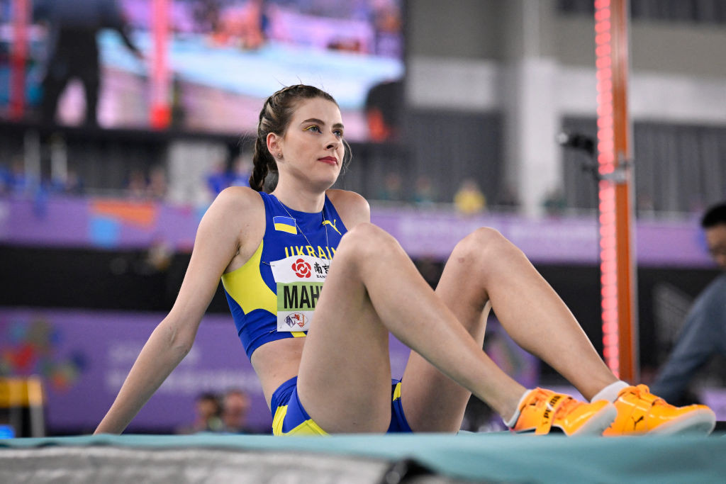 Jaroslawa Mahutschich holt sich in London Silber bei der Diamond League und egalisiert ihre Saisonbestleistung