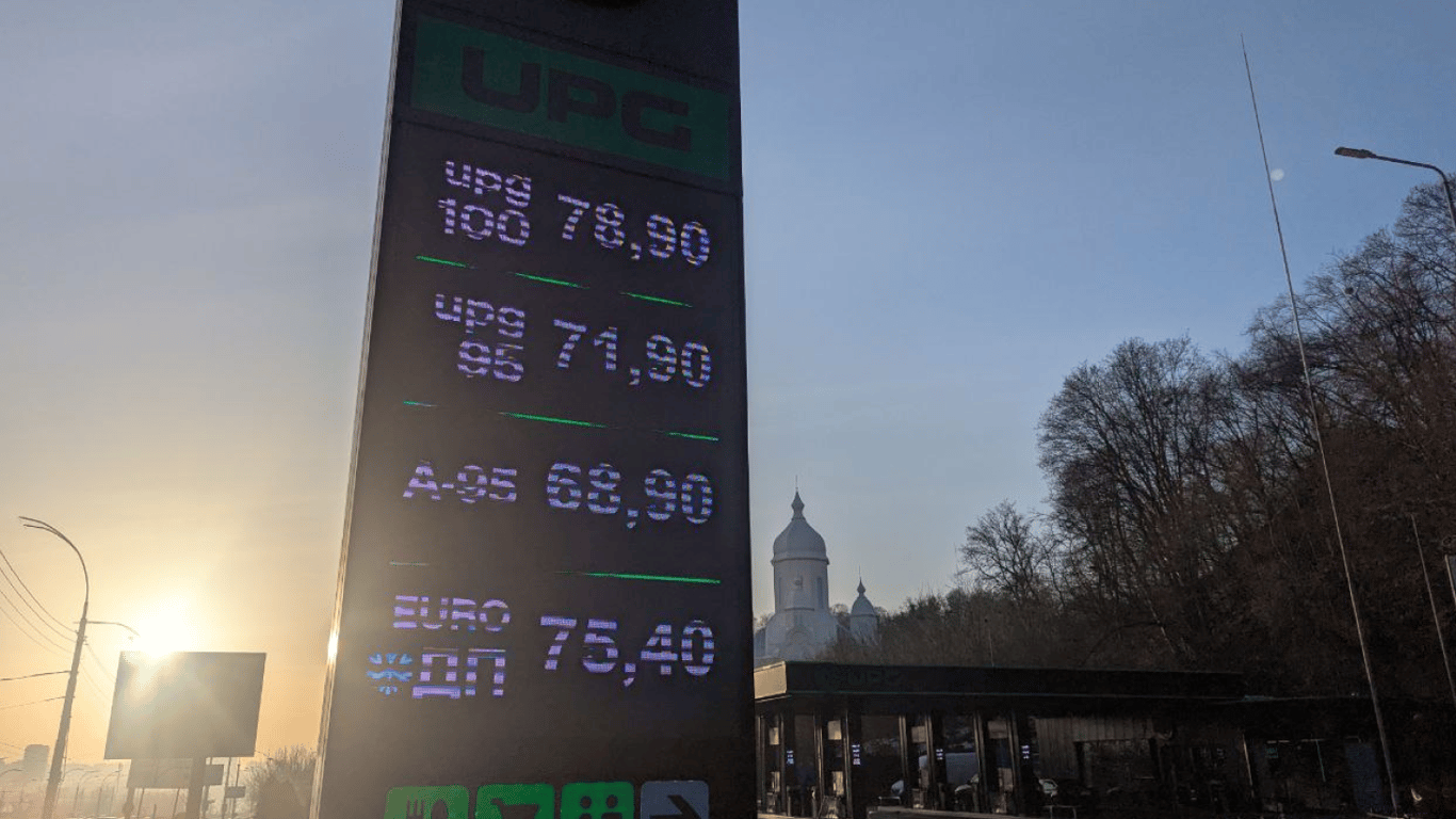 Цены на топливо в Киеве