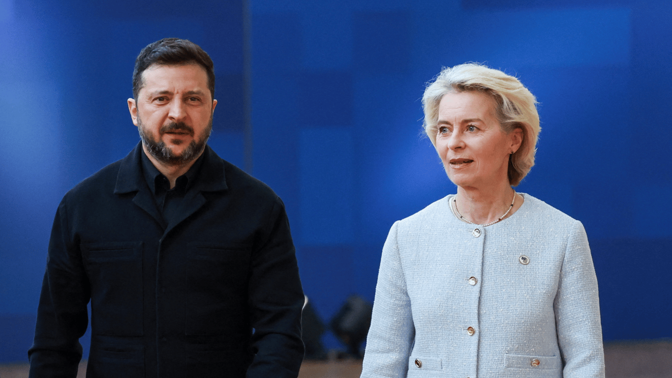Ukraine Gets €3.2 Billion as Zelensky and von der Leyen Hold Defense Talks