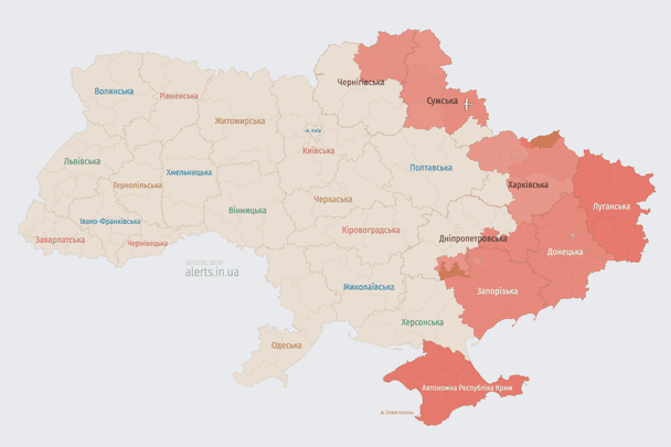 Безпілотники Shahed атакують Україну