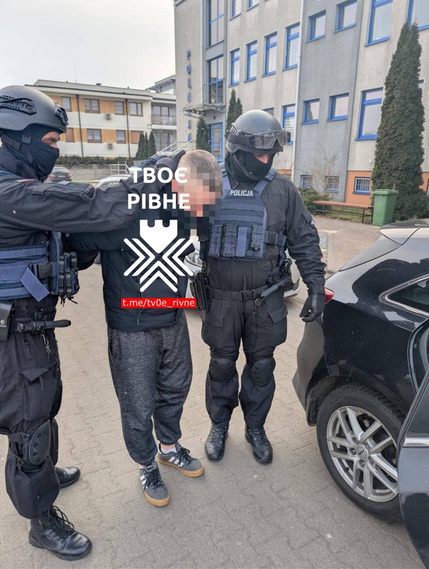 Затримання підозрюваного у Польщі