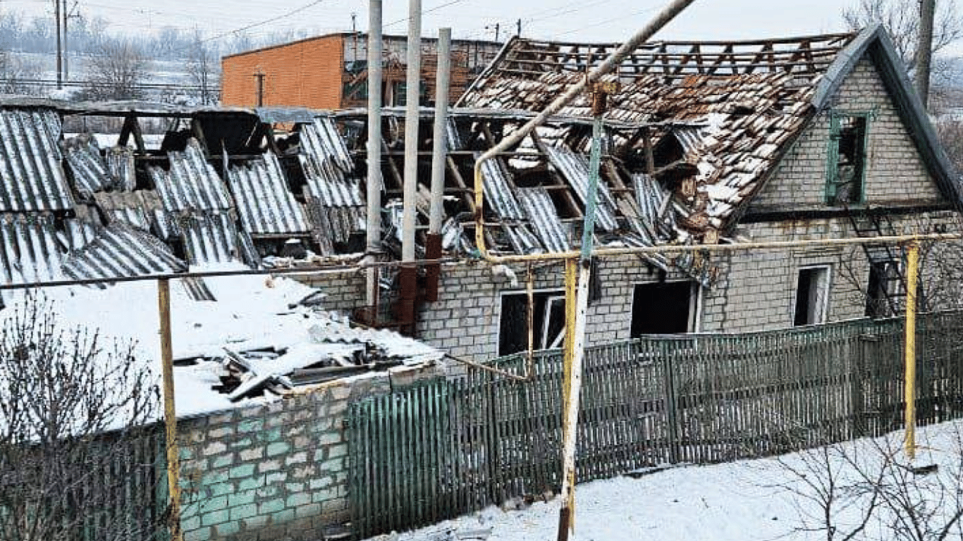 Разрушения от обстрелов Запорожской области