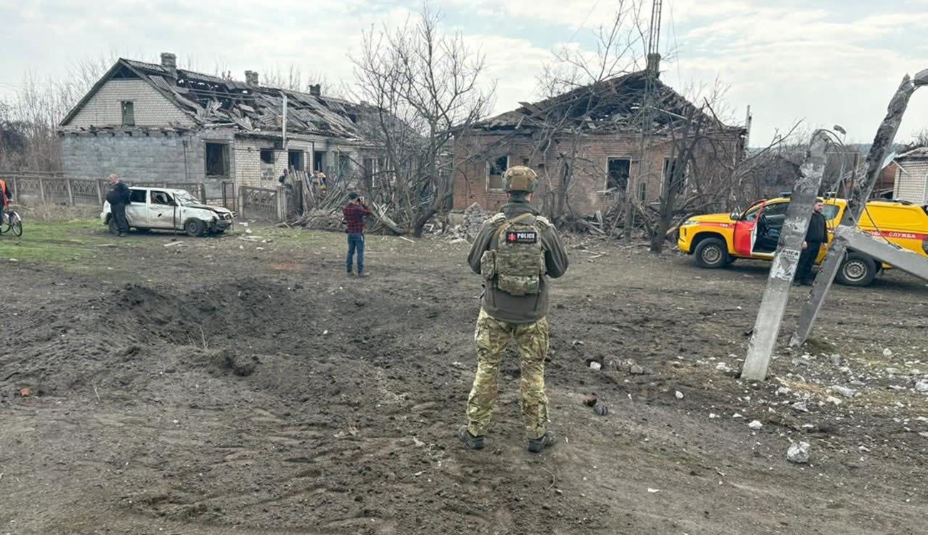 Російський авіаудар по Слов'янську