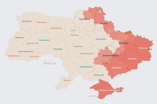 Нічна атака дронів у Київщині