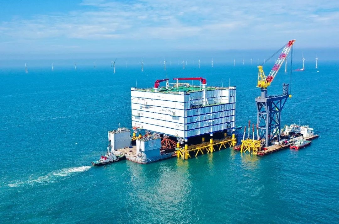 World's Largest Offshore Converter Station Goes Live – 6 Billion kWh Transmitted Each Year