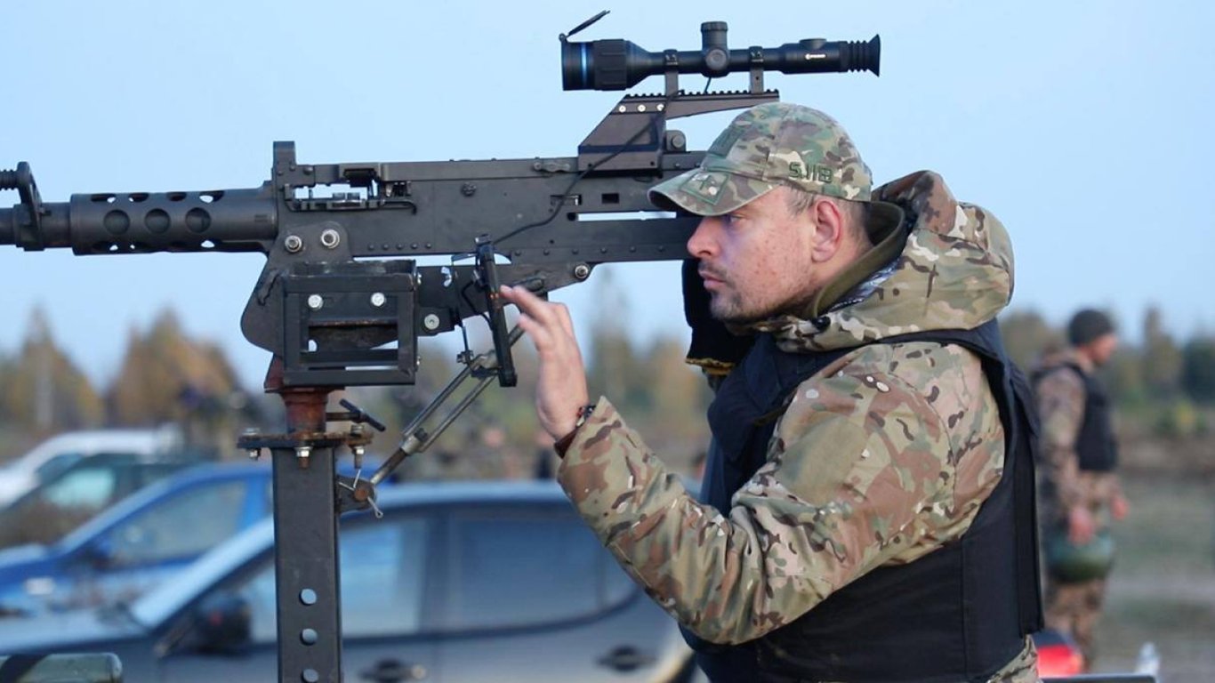 Збиті дрони під час атаки