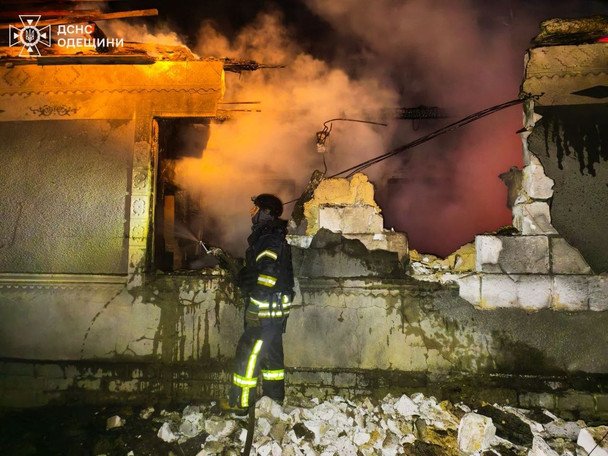 Руйнування після удару по Ізмаїлу