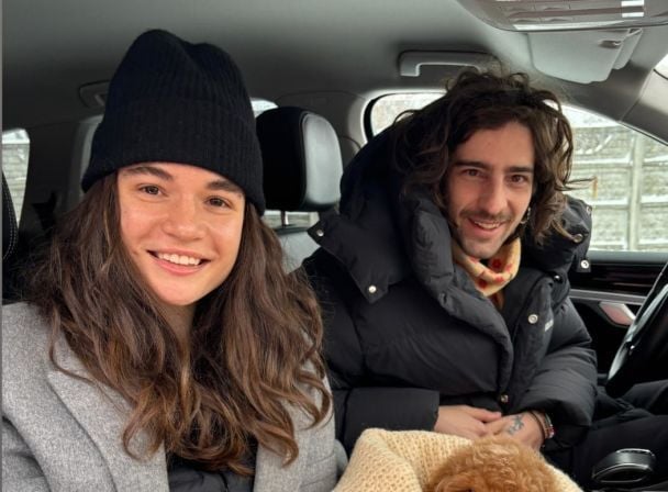 Dasha Katsurina and Dantes at a public event