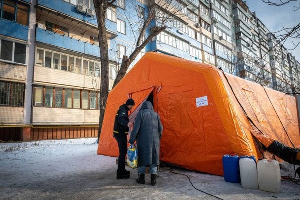 Киев в холоде: на вечер 20 января отопление отсутствует в 4000 многоэтажек