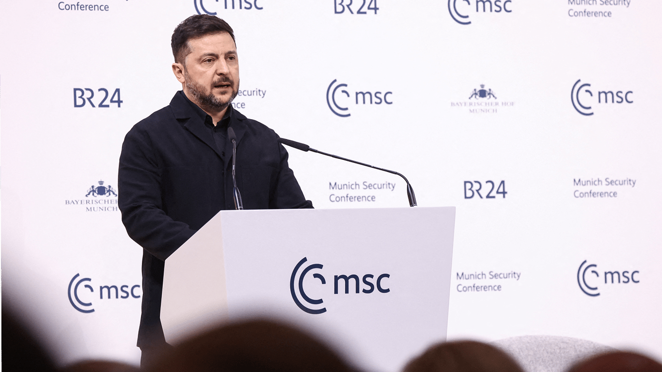 Зеленський виступає на безпековій конференції