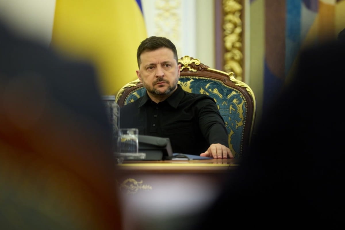 Зеленський зустрічається з Трампом