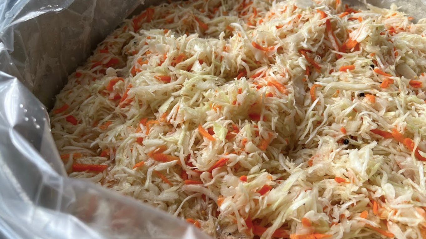 Klasyczny przepis na kapustę kiszoną: idealne proporcje dla 5 kilogramów