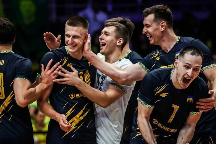 Die Ukraine trat gegen den Olympiasieger 2024 in der Volleyball-Liga der Nationen an
