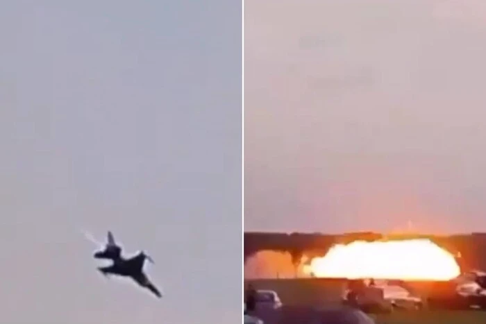 У Польщі розбився винищувач F-16, пілот загинув