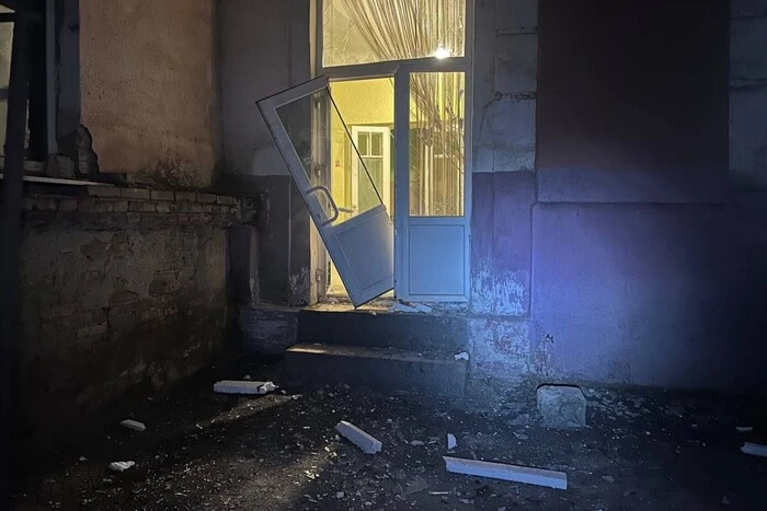 Destruction in Kryvyi Rih after the missile attack