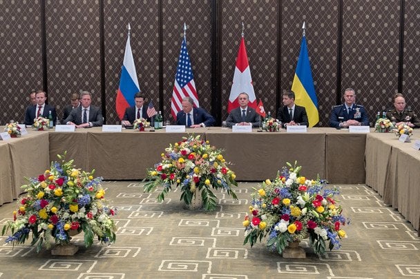Genf: Zweite Verhandlungsrunde zur Beendigung des Ukraine-Kriegs