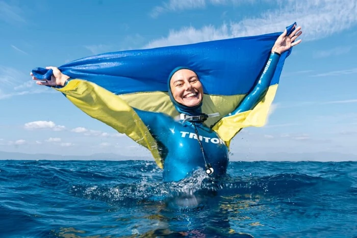 Українка встановила світовий рекорд фридайвингу