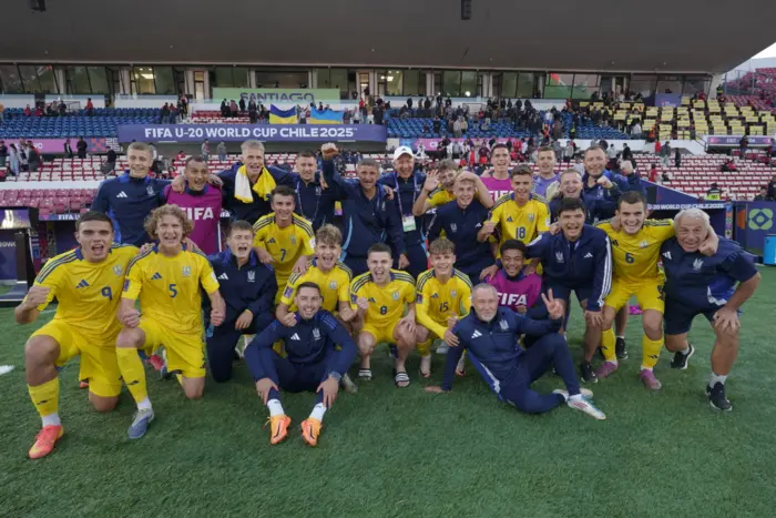 Юнацька збірна України U-20 готується до матчу з Іспанією на ЧС у Чилі