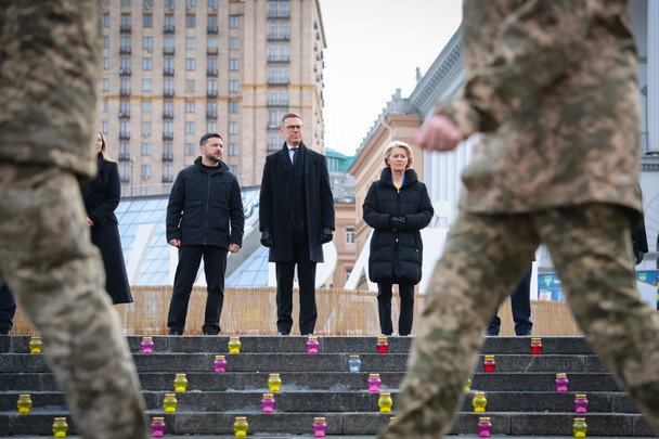 Прапор України та ЄС