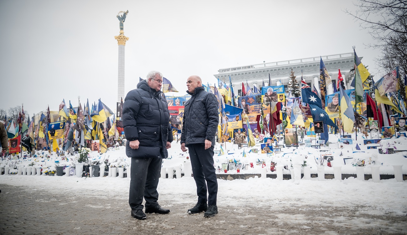 Ален Берсе в Києві
