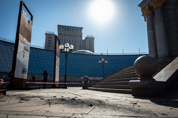 Атака російських дронів на Київ