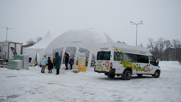 Пункти незламності з чаєм в Київській області