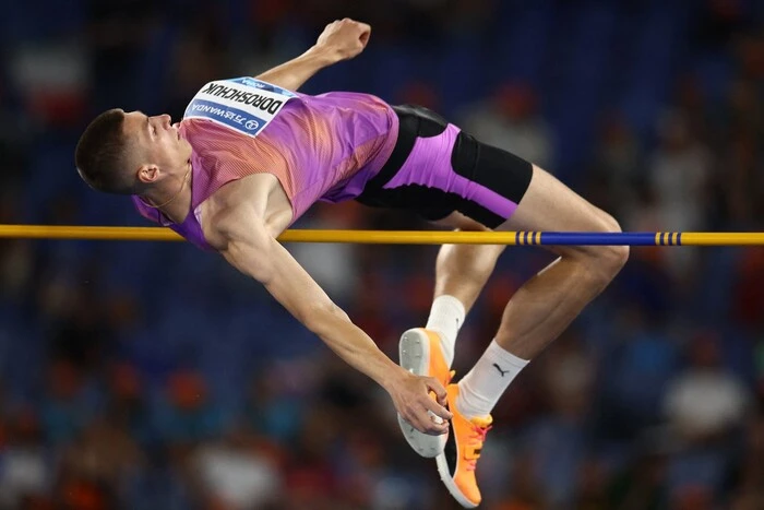 Doroshchuk won silver at the Diamond League stage in high jump