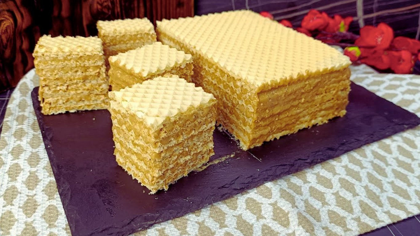 Halwa z mlekiem skondensowanym: przepis na tort bez pieczenia w godzinę