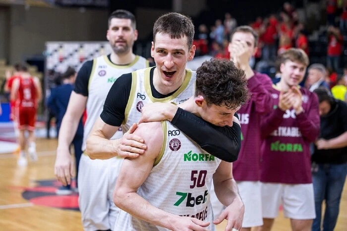 Kovlyar's double-double led his club to the semifinals of the Lithuanian basketball championship