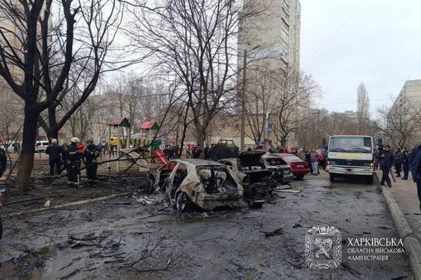 Последствия удара по Харькову
