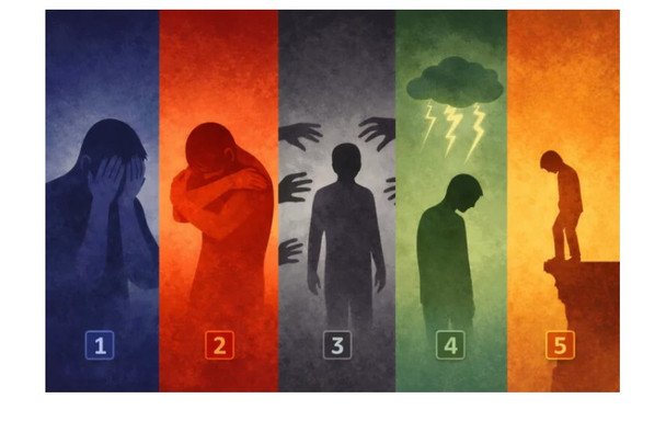 Jaki lęk cię blokuje? Test psychologiczny z wyborem sylwetki