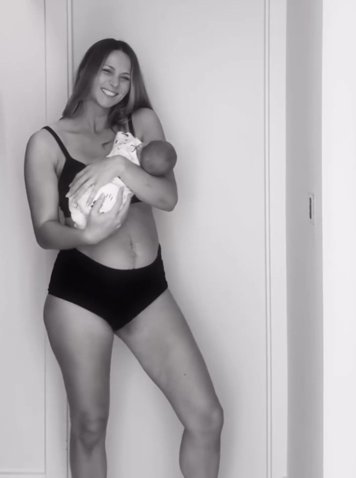Oli Murs' family shows off body after childbirth: thanks for two children