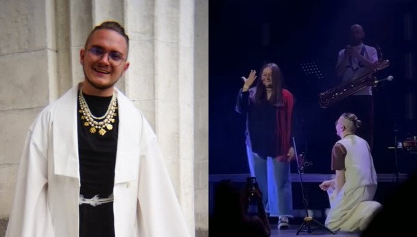 Nazva Band Member Proposes Onstage: His Fiancée's Reaction