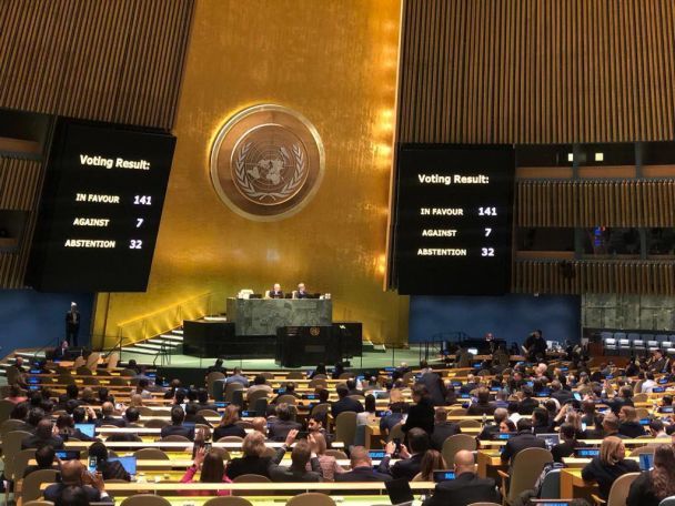 ООН ухвалила резолюцію про Чорнобиль: 97 країн підтримали, США проголосували проти
