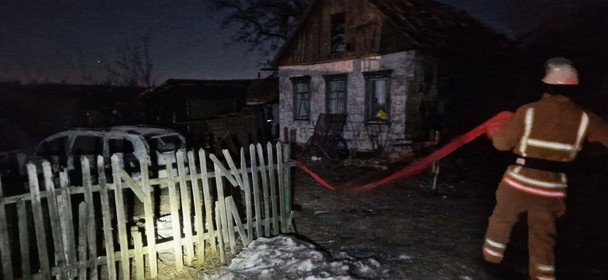 Последствия ракетного обстрела Днепропетровщины