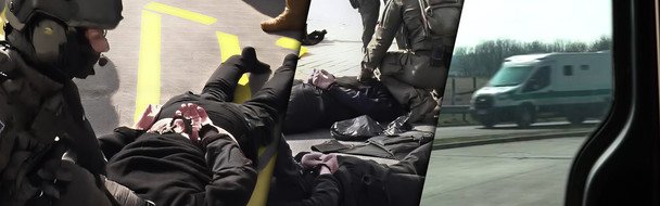 Затримання інкасаторів в Угорщині