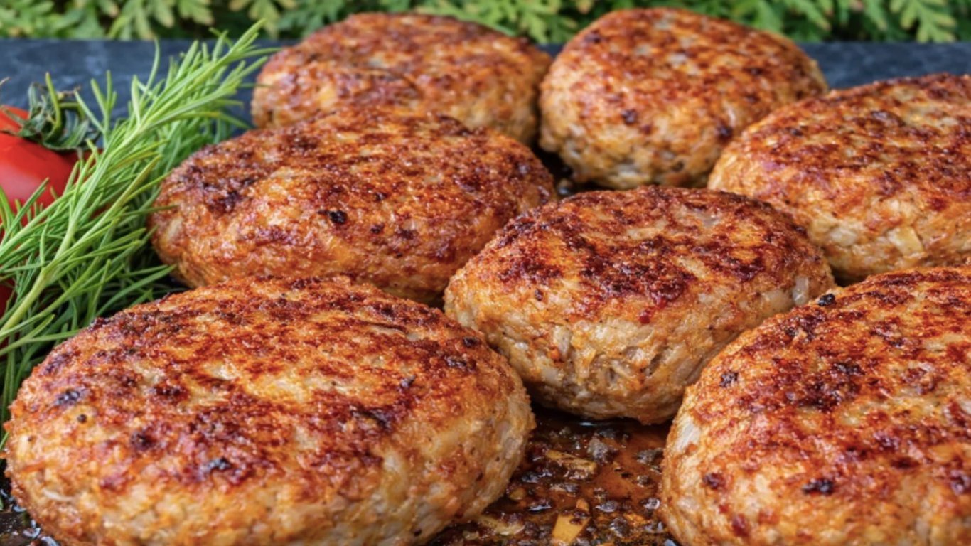 Овсяные котлеты с овощами