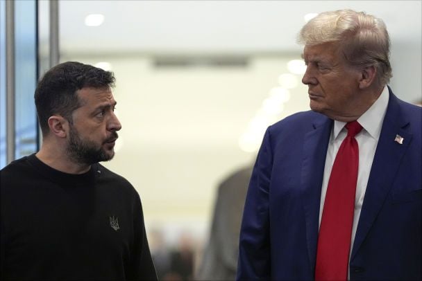 Zeleński i Trump omawiają plan pokojowy: 90% punktów już uzgodniono